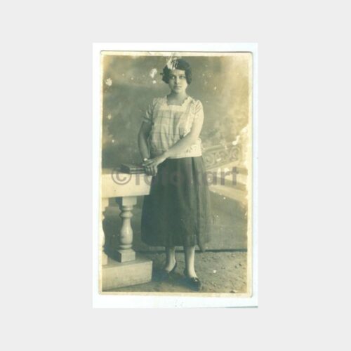 1930 Genç Kız Stüdyo Fotoğraf