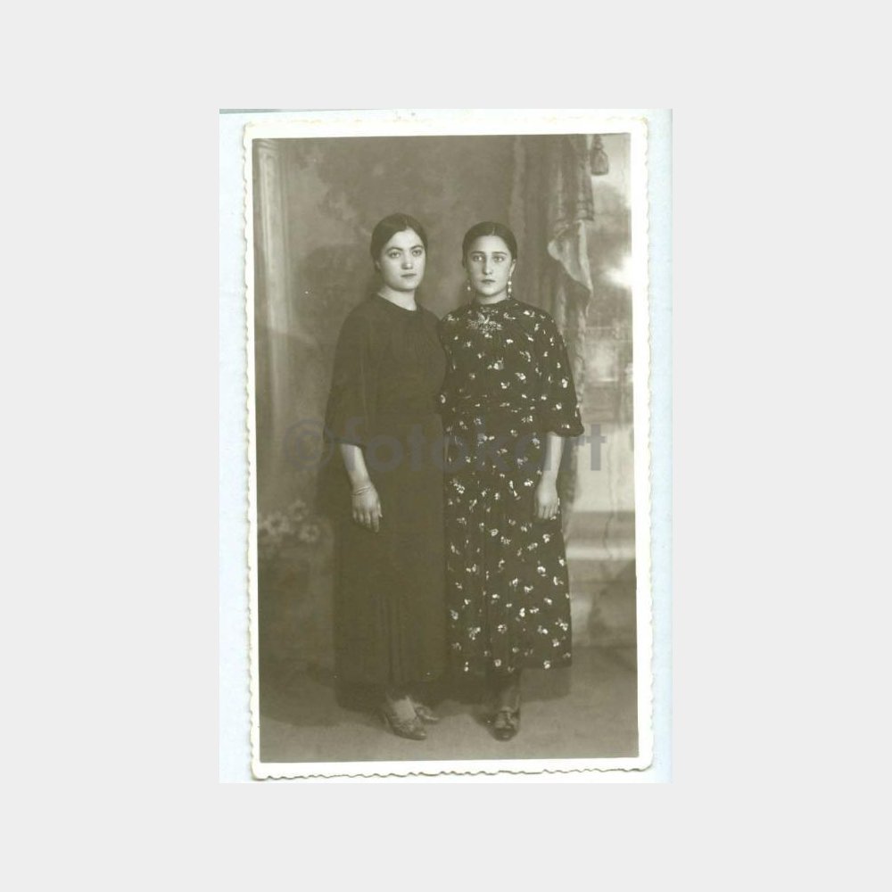 1930 Kadınlar Görünüş Stüdyo Fotoğraf