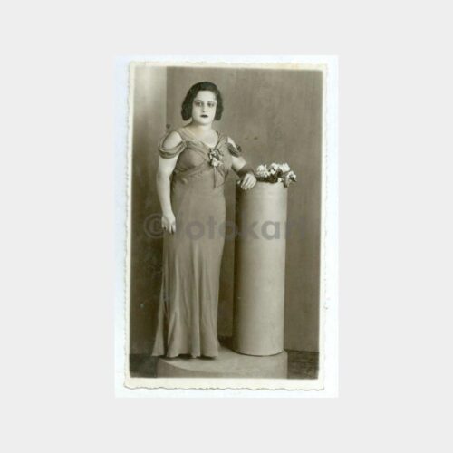 1939 Kadın Görünüş Stüdyo Fotoğraf