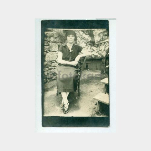 1928 Stüdyo Arka Plan - Kadın Fotoğraf