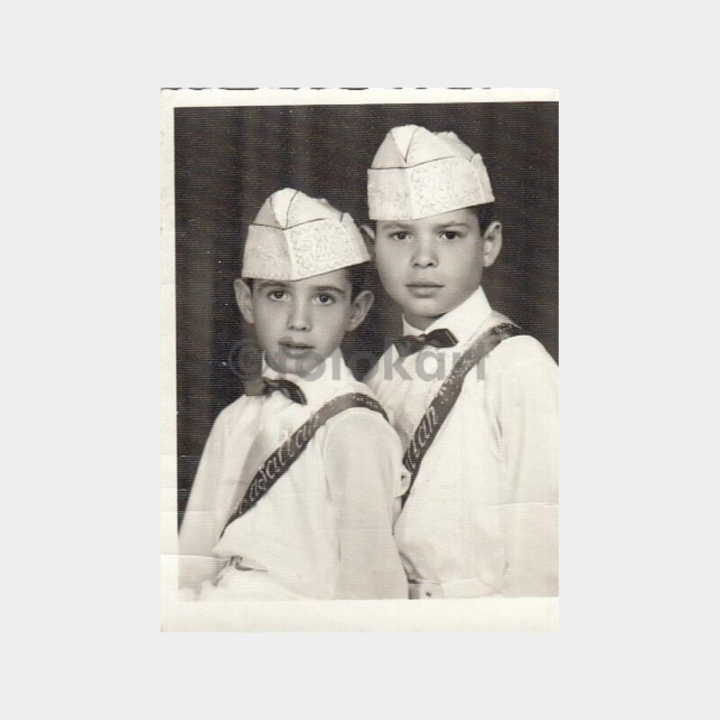 1967 Sünnet Çocukları Konulu Stüdyo Fotoğraf