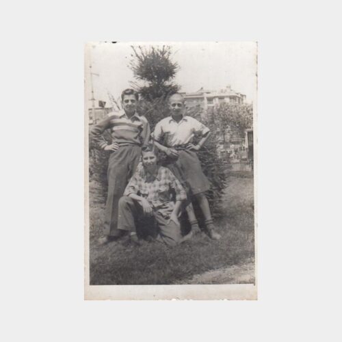 1940 Taksim Meydanı Aile Grubu Konulu Fotoğraf