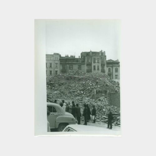 1970 İstanbul Tarlabaşı Yıkım Konulu Fotoğraf