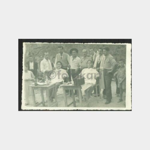 1960 Köy Berberi Damat Traşı Fotoğraf