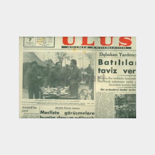 1951 Ulus Gazetesi (07.05.1951 Tarihli)