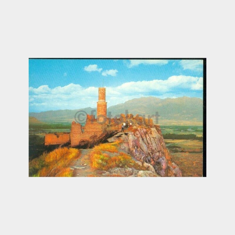 1970 Eski Van Kalesi Görünüş Kartpostal