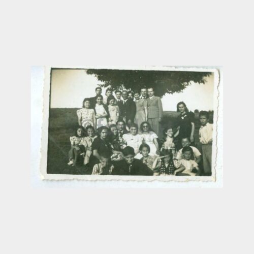 1940 Yakacık - Nişanlılar Zeytinlikte Fotoğraf