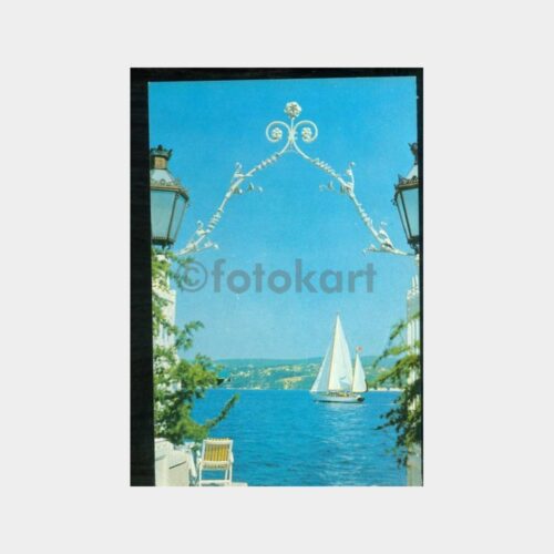 Boğaziçi Yelkenli Görünüş Kartpostal