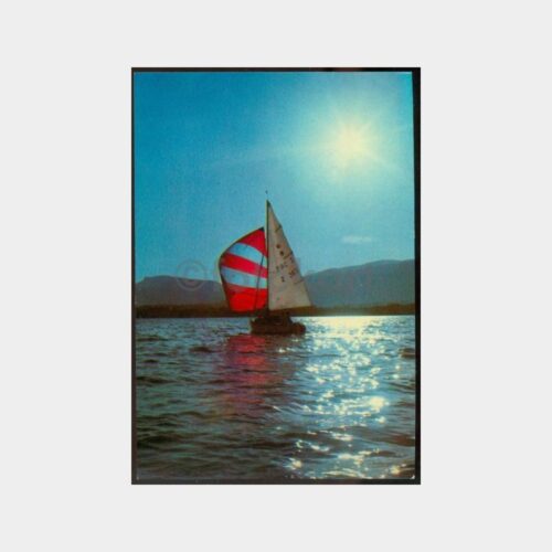 1973 Yelkenli Konulu Kartpostal