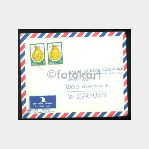 1976 Zeytinyağı Yılı Pullu Zarf