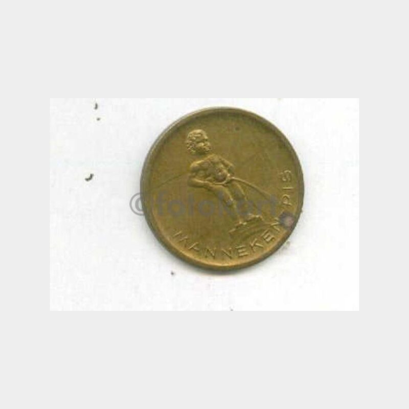 1953 Brüksel Sergisi Konulu 2 Adet Madalya