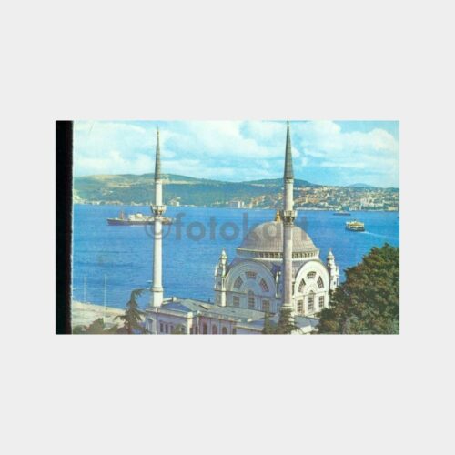 1970 Boğaziçi ve Dolmabahçe Görünüş Kartpostal