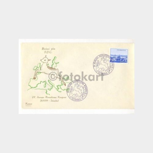 1959 Avrupa Romatizma Kongresi FDC