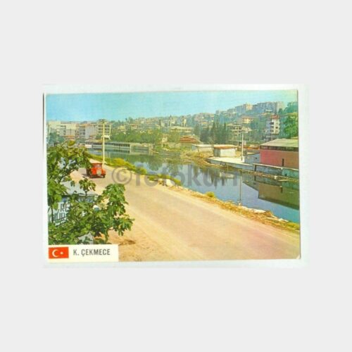 1986 Küçükçekmece Görünüş Kartpostal