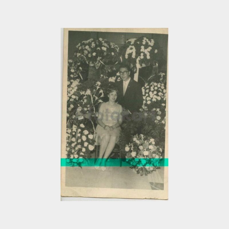 1964 Foto Fürüzan -Kasımpaşa- Nişanlı Fotoğraf