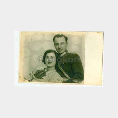 1936 Foto Sümer - Nişanlı Gençler Fotoğraf