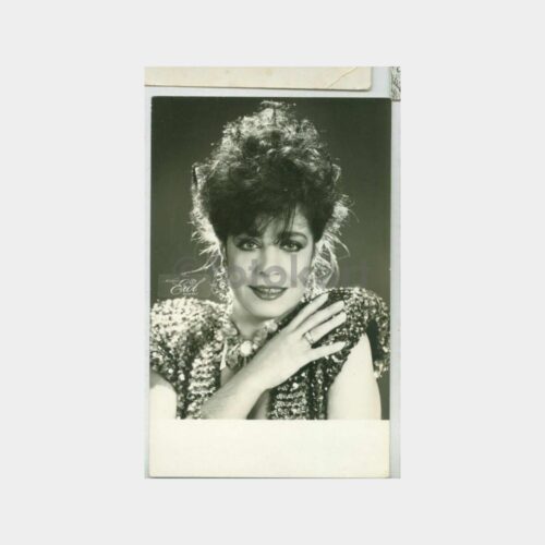 Ses Sanatçısı Konulu Kartpostal