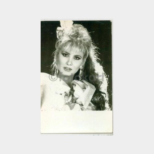 Ses Sanatçısı Konulu Kartpostal