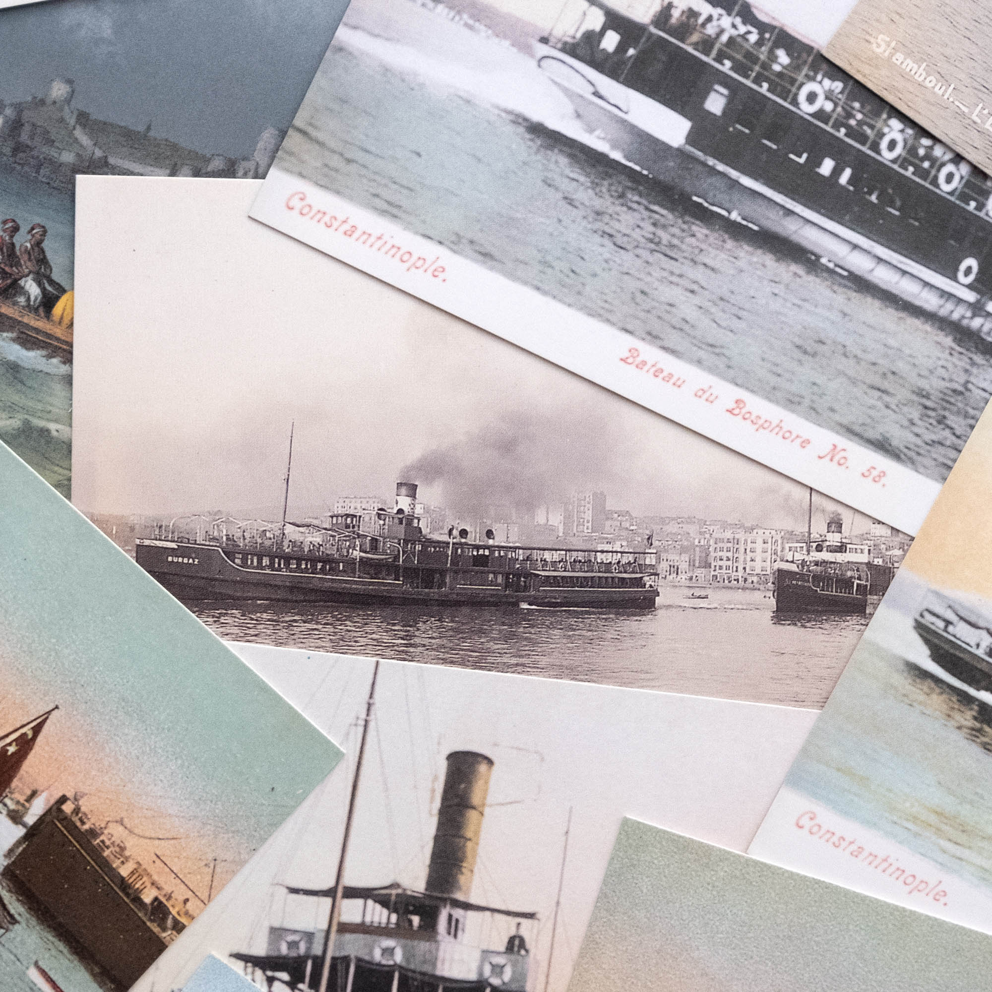 Levant Koleksiyon 1900-1930 Dönemi Reprodüksiyon Kartpostal Serisi (180 Adet) - Görsel 2