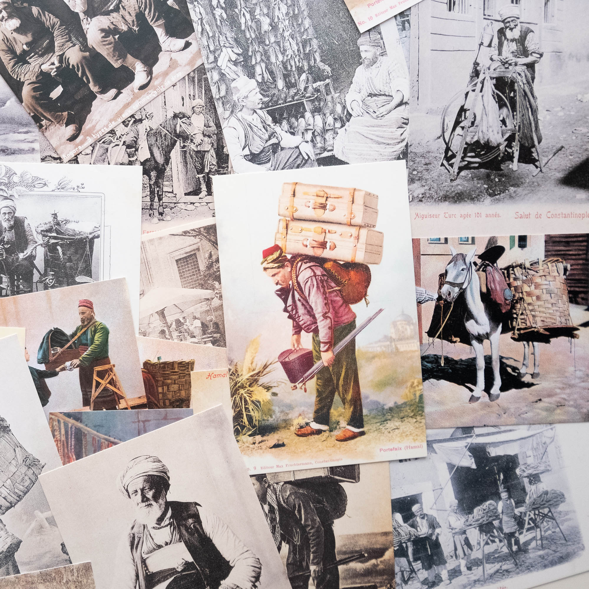 Levant Koleksiyon 1900-1930 Dönemi Reprodüksiyon Kartpostal Serisi (180 Adet) - Görsel 7