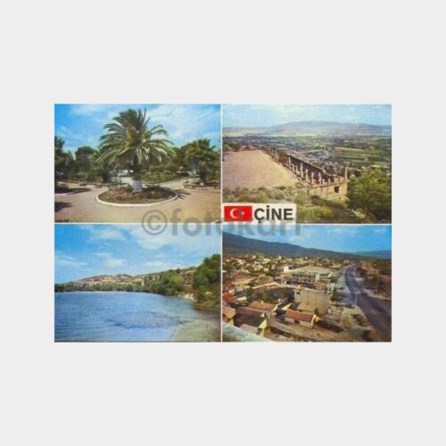 Çine Belediye Parkı ve Çayı Kartpostal