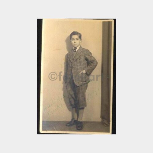 1934 Foto Şen Genç Delikanlı Fotoğrafı