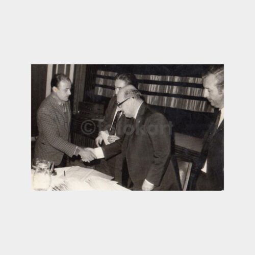 1971 Malatya Şeker Fabrikası Yönetici Konulu Fotoğrafı