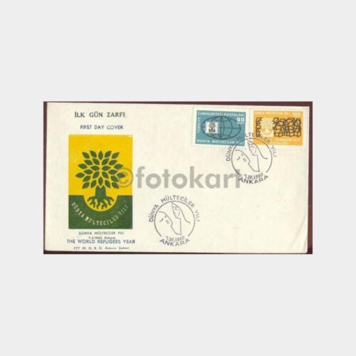1960 Dünya Mülteciler Yılı FDC