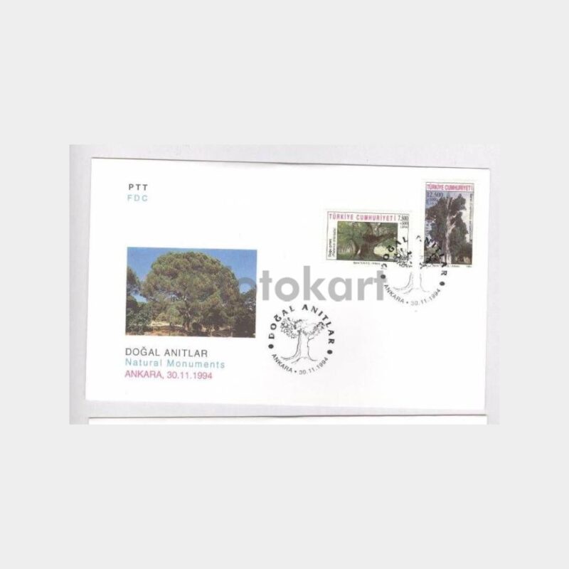1994 Doğal Anıtlar FDC