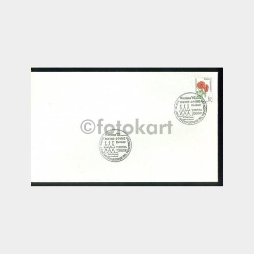 1985 Riccione Pul Sergisi Türk Günü FDC