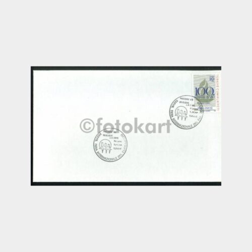 1985 Riccione Pul Sergisi Türk Günü FDC