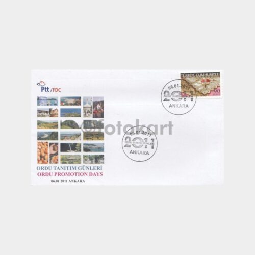 2011 Ordu Tanıtım Günleri Konulu FDC
