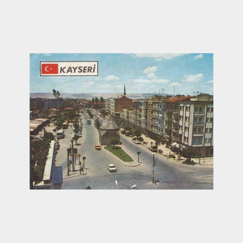 1986 Kayseri Şehirden Bir Görünüş Kartpostal