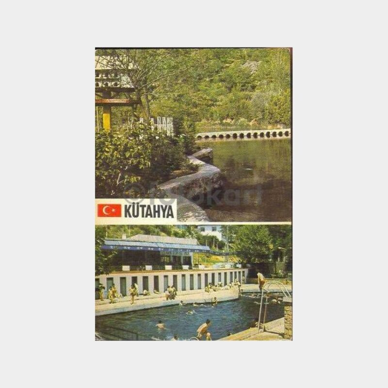 Kütahya Harlek Ilıcaları Kartpostal