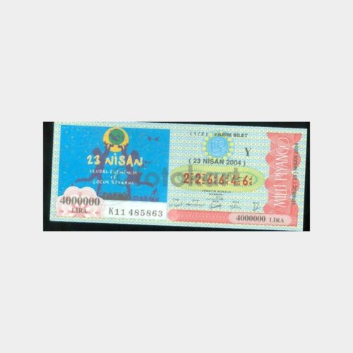 Milli Piyango - 23.04.2004 Y-226646 Çocuk Bayramı