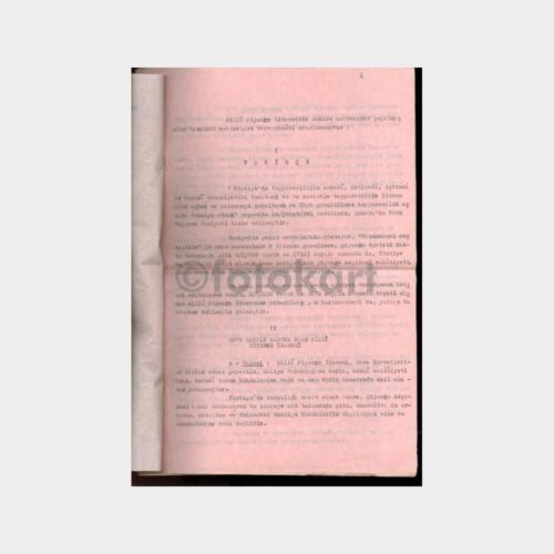 1947 Milli Piyango - İdaresi Teftiş Raporu