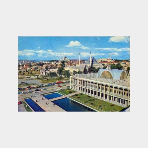 İstanbul Saraçhanebaşı Belediye Sarayı Kartpostal