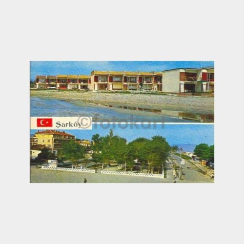 Şarköy Sigorta Evleri İskele Meydanı Kartpostal