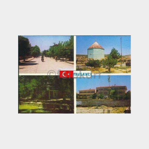 Kütahya Tavşanlı 4 Görünüş Kartpostal