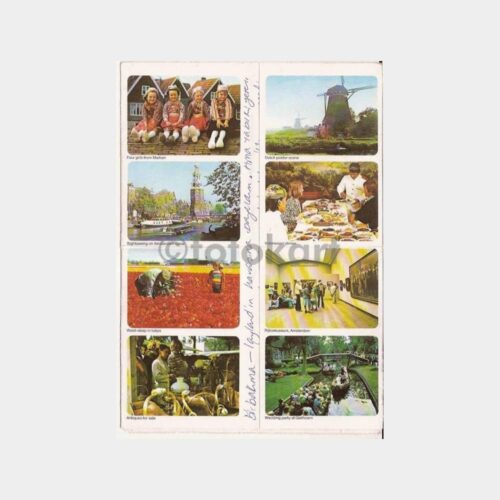 1988 KLM Hollanda Uçak Mektubu