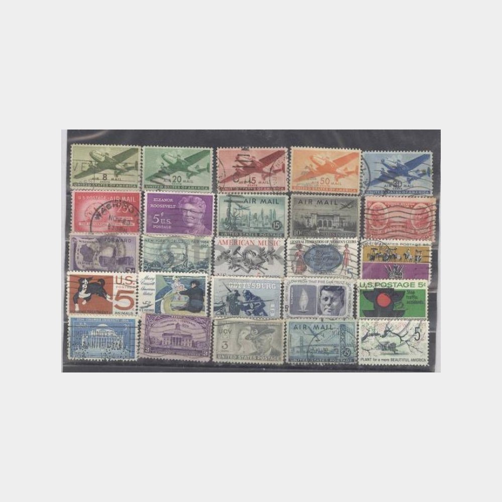 Amerika Birleşik Devletleri Uçak Tematik Pullar