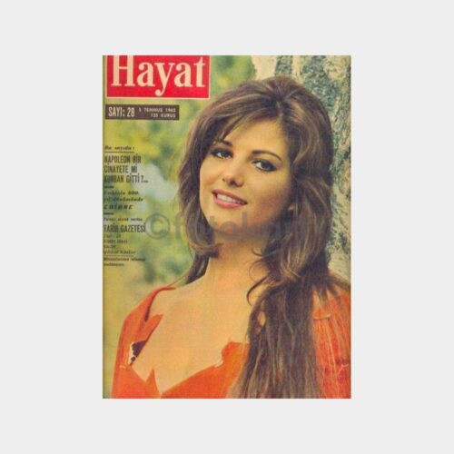 Hayat Dergisi, 1962 No. 28 Claudia Cardinale