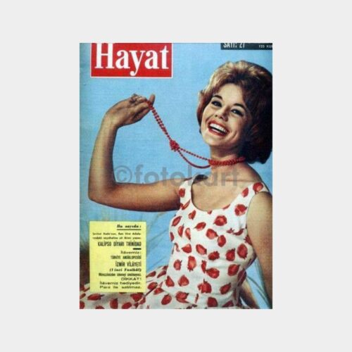 Hayat Dergisi, 1963 No. 27 Giorgia Moll