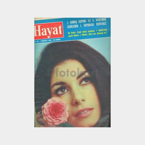 Hayat Dergisi, 1969 No. 33 Donna Mcdonna