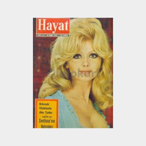 Hayat Dergisi, 1970 No 13 France Anglade