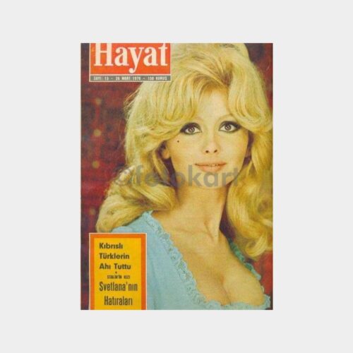 Hayat Dergisi, 1970 No. 13 France Anglade