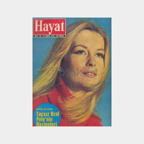 Hayat Dergisi, 07 Mayıs 1970 Sandra Paul