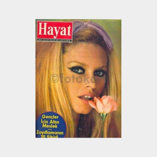 Hayat Dergisi, 1971 No. 22 Brigitte Bardot