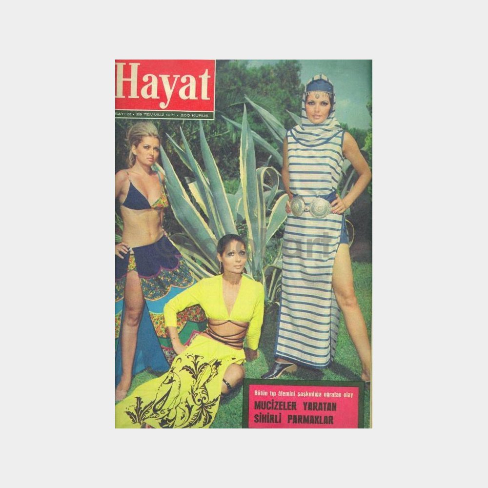 Hayat Dergisi, 1971 No. 31 Bahar Erdeniz, Fatoş Altınkum