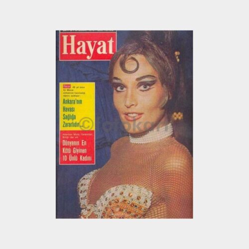 Hayat Dergisi, 1973 No. 08 Michele Colberg